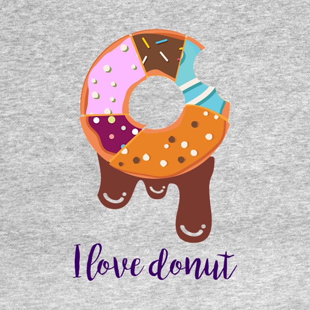 I Love Donut by  El-Aal